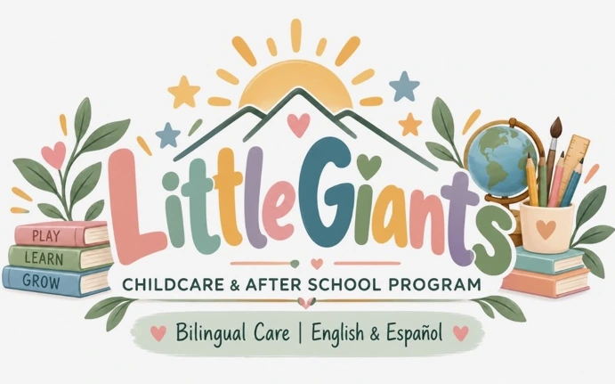 Official Little Giants Childcare and After School Program logo